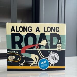 Along A Long Road by Frank Viva, HarperCollins, Children’s Illustrated Book.
